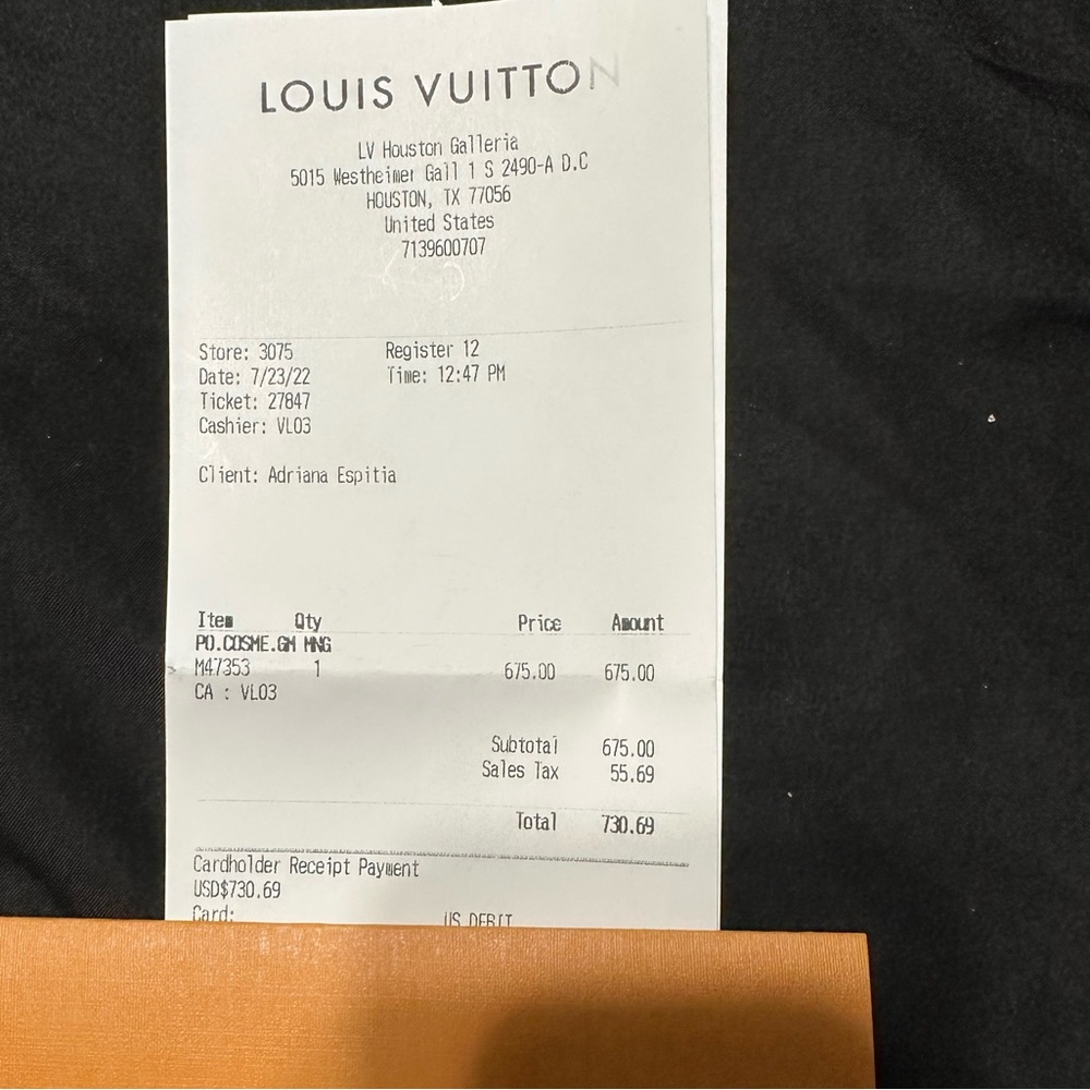 Louis Vuitton Cosmetic Pouch GM - Picture 6 of 10